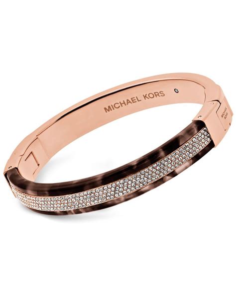 armband michael kors rose gold|michael kors bracelet macy's.